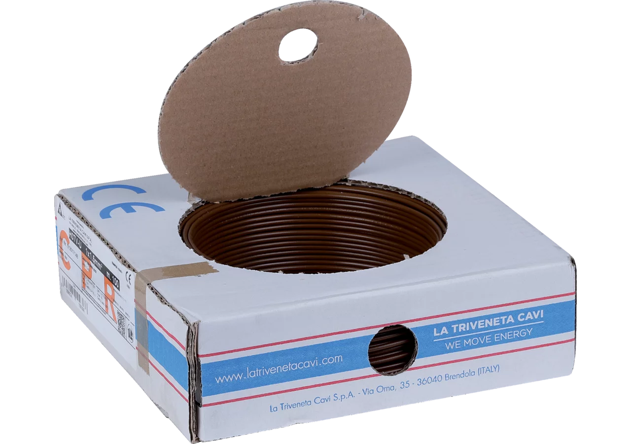 Aderleitung braun, YE, 1,5 mm², L = 100 m GartenShop24