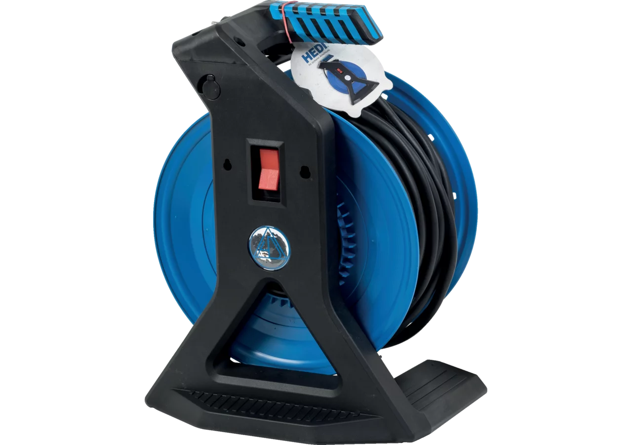 Kabeltrommel mit Schleifring, 33 m, 3G2,5 Generation 7, Champion Hedi