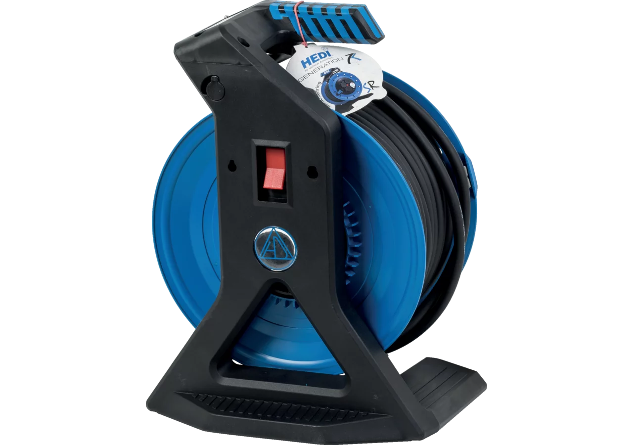 Kabeltrommel mit Schleifring, 40 m, 3G2,5 Generation 7, Champion Hedi
