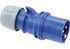 CEE Stecker Shark, blau, 16 A, 3-polig, 230 V PCE