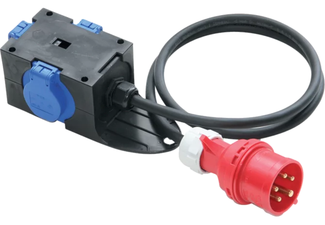 Mobilstromverteiler 16 A, 3-polig, 250 V PCE