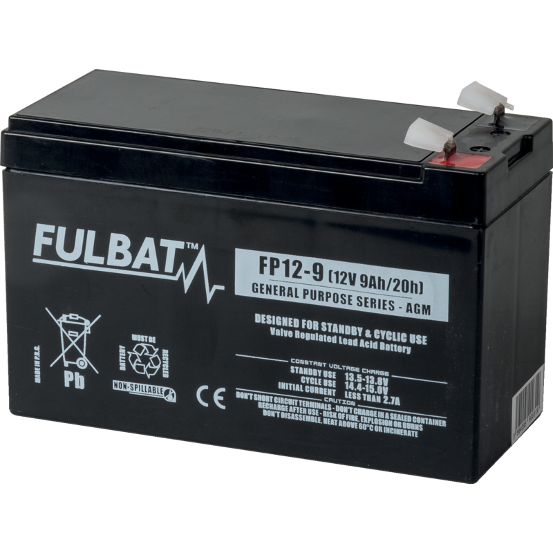 Fulbat Versorgerbatterie 12 V, 20h/9Ah, 10h/8,3Ah FP12-9 FPC12- 9