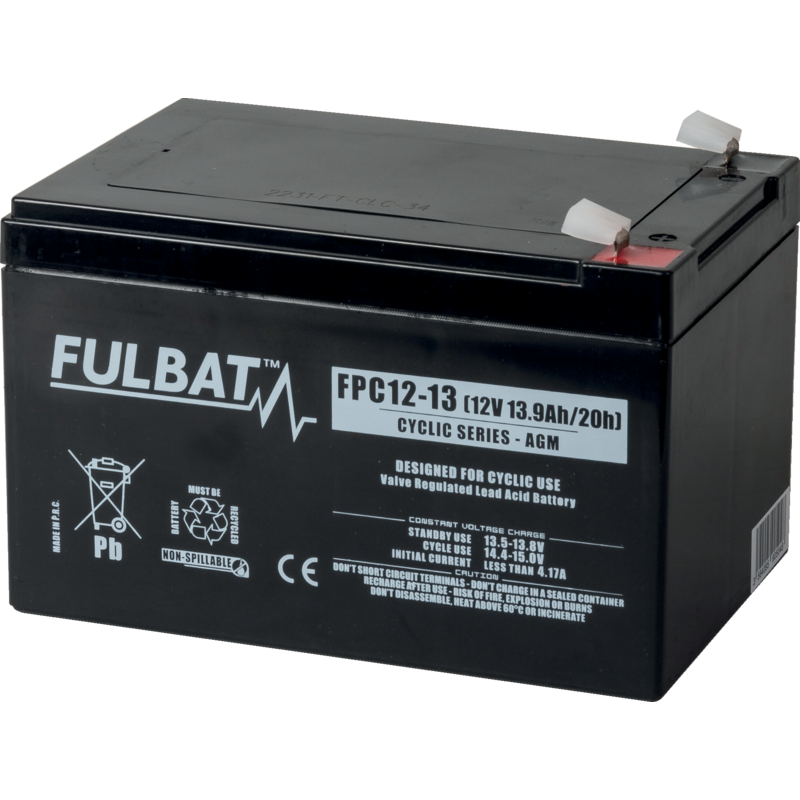 Fulbat Versorgerbatterie 12 V, 20h/13,9Ah, 10h/13Ah FPC12-13 FPC12- 13