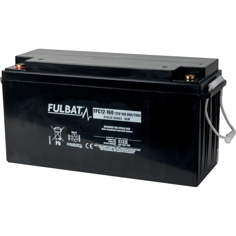 Fulbat Versorgerbatterie 12 V, 20h/160,8Ah, 10h/150Ah FPC12-160 FPC12- 160