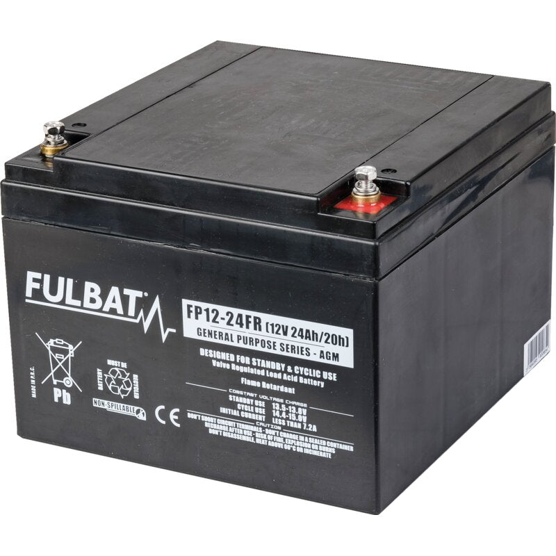Fulbat Versorgerbatterie 12 v, 20 h/24 Ah, 10 h/22,3h FP12-24FR