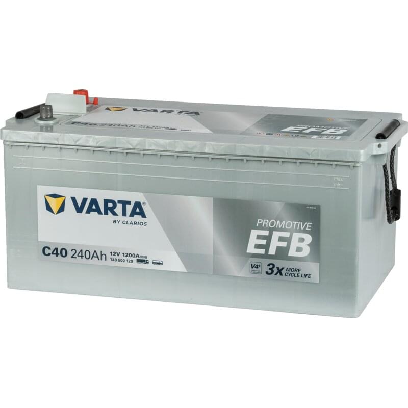 Varta Batterie 12 V, 240 Ah, 1200 A Varta Promotive EFB