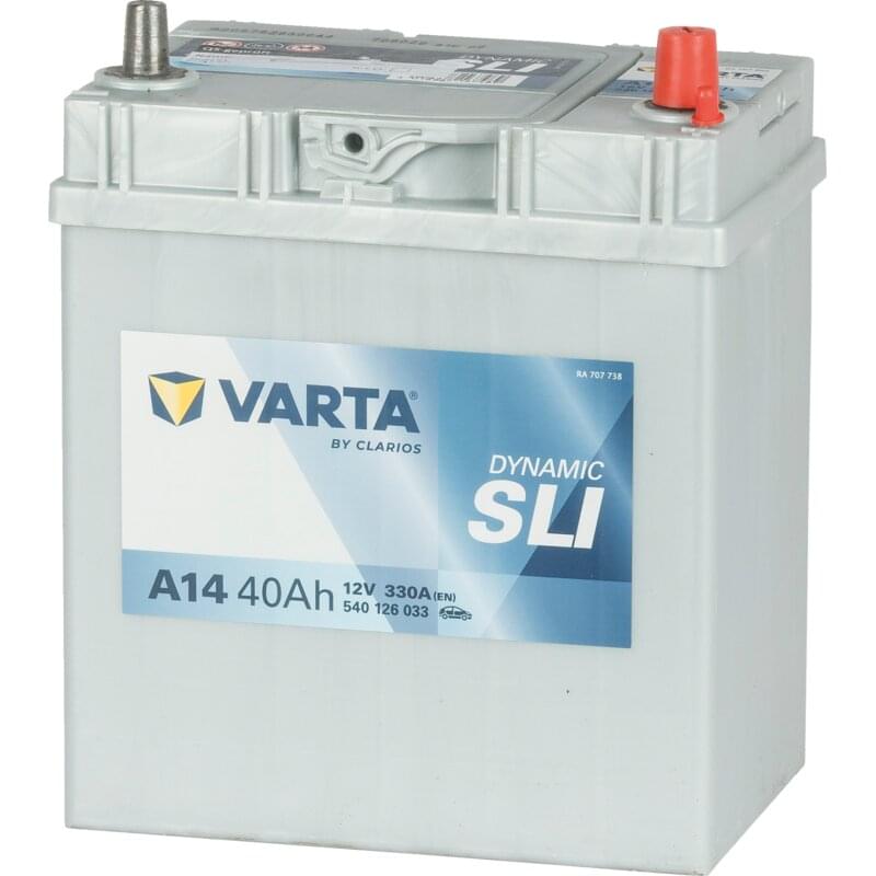 Varta Batterie 12 V, 40 Ah, 330 A Varta Dynamic SLI