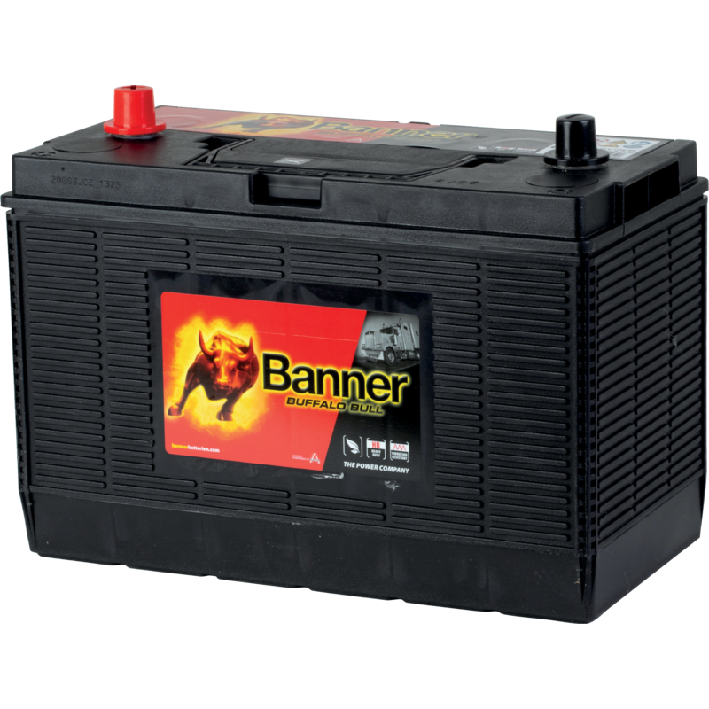 Banner Batterie 12V, 105Ah, 1000A Banner Buffalo Bull 60502 US BCI 31