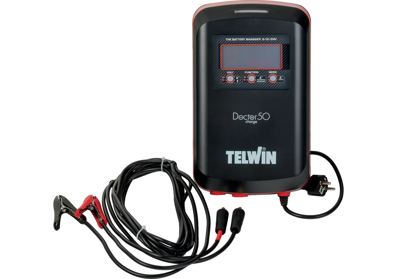 Telwin Ladegerät 6 V / 12 V / 24 V Doctor Charge 50 807613 Telwin