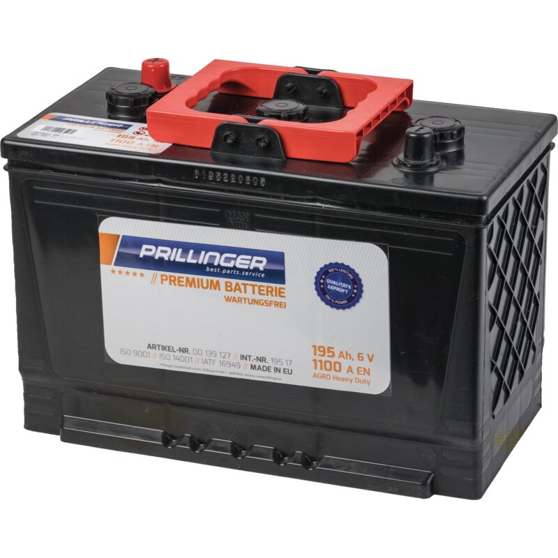 Prillinger Premium Batterie 6 V, 195 Ah, 1100 A Premium Agro