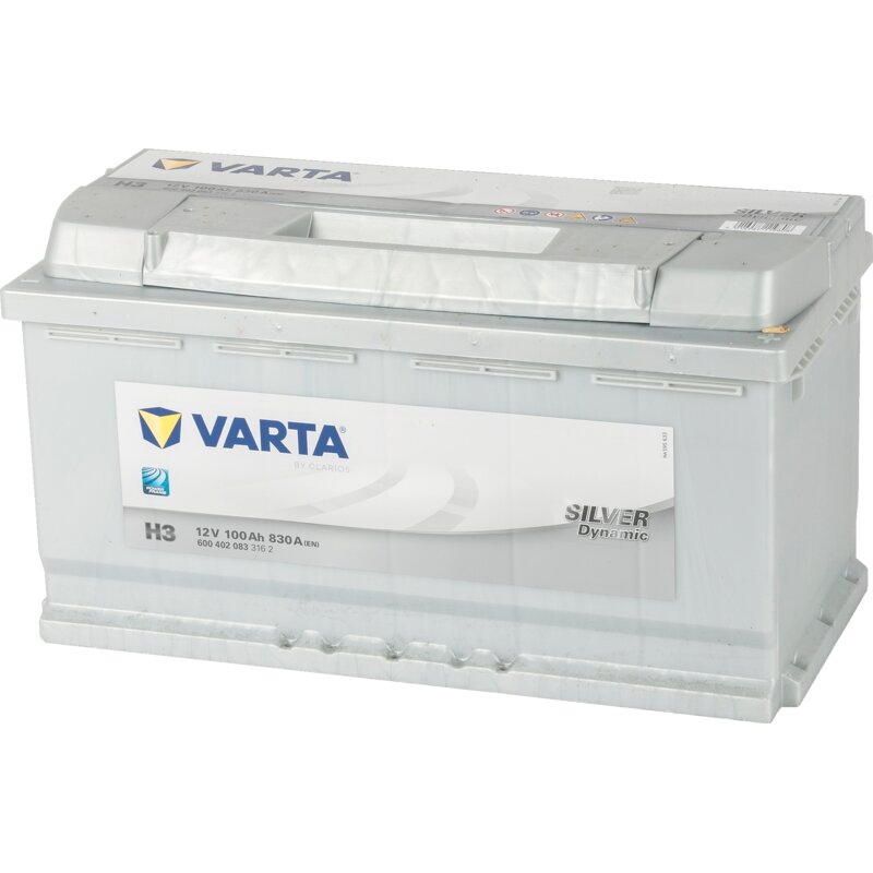 Varta Batterie 12 V, 100 Ah, 830 A VARTA Silver Dynamic 6004020833162