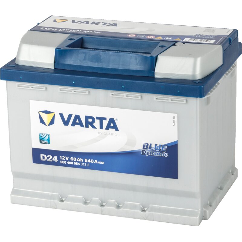 Varta Batterie 12 V, 60 Ah, 540 A VARTA Blue Dynamic 5604080543132