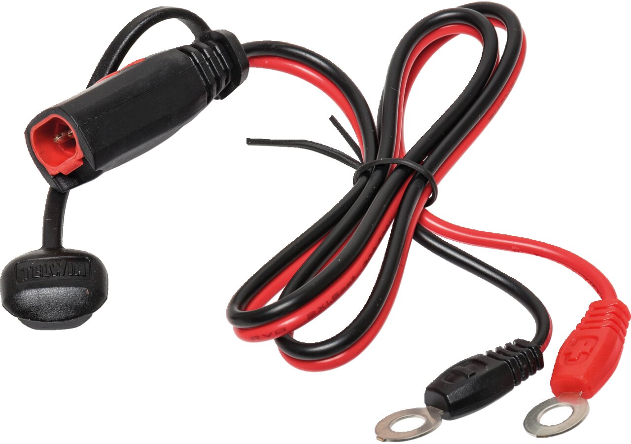 Telwin Ladekabel mit Ringkabelschuhen M6 802986 für T-Charge 20, T-Charge EVO 12, 20 und 26 Telwin