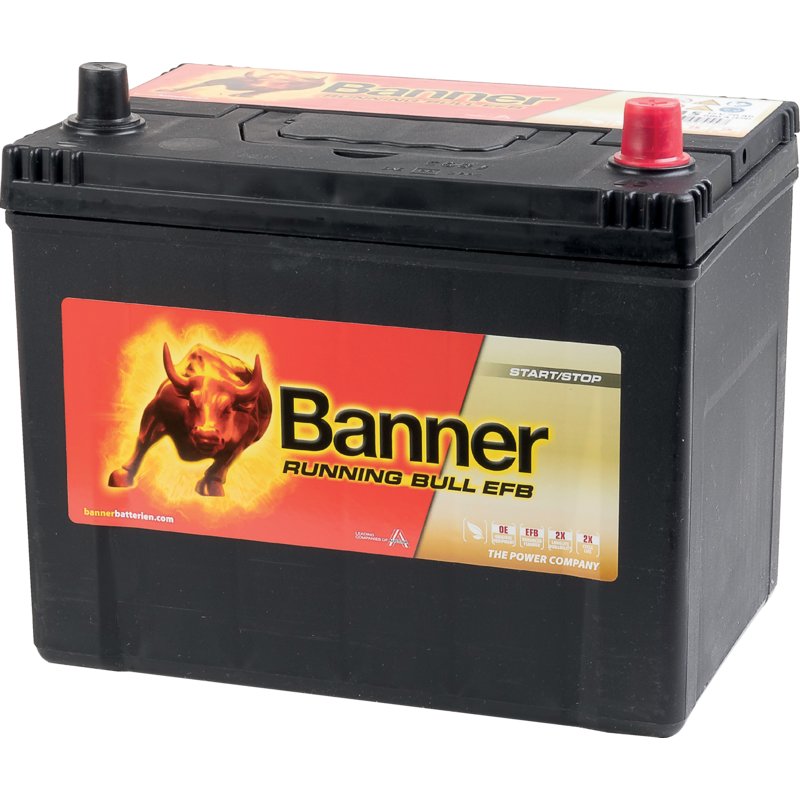 Banner Batterie 12 V, 70 Ah, 680 A, Banner Running Bull, EFB Start/Stop, 57015 Asia
