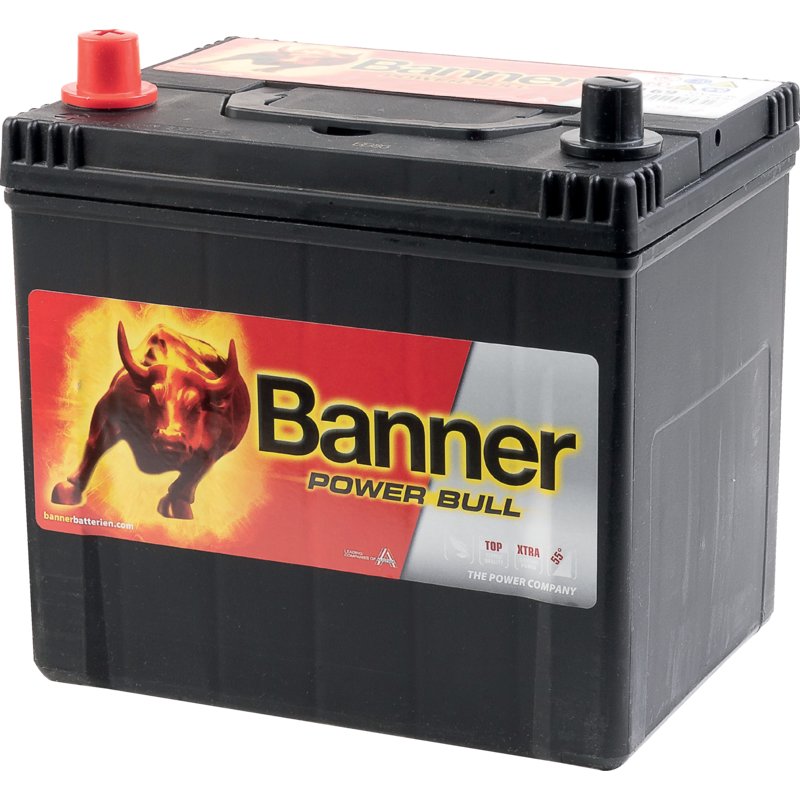 Banner Batterie 12 V, 60 Ah, 510 A, Banner Power Bull, P6069 Asia