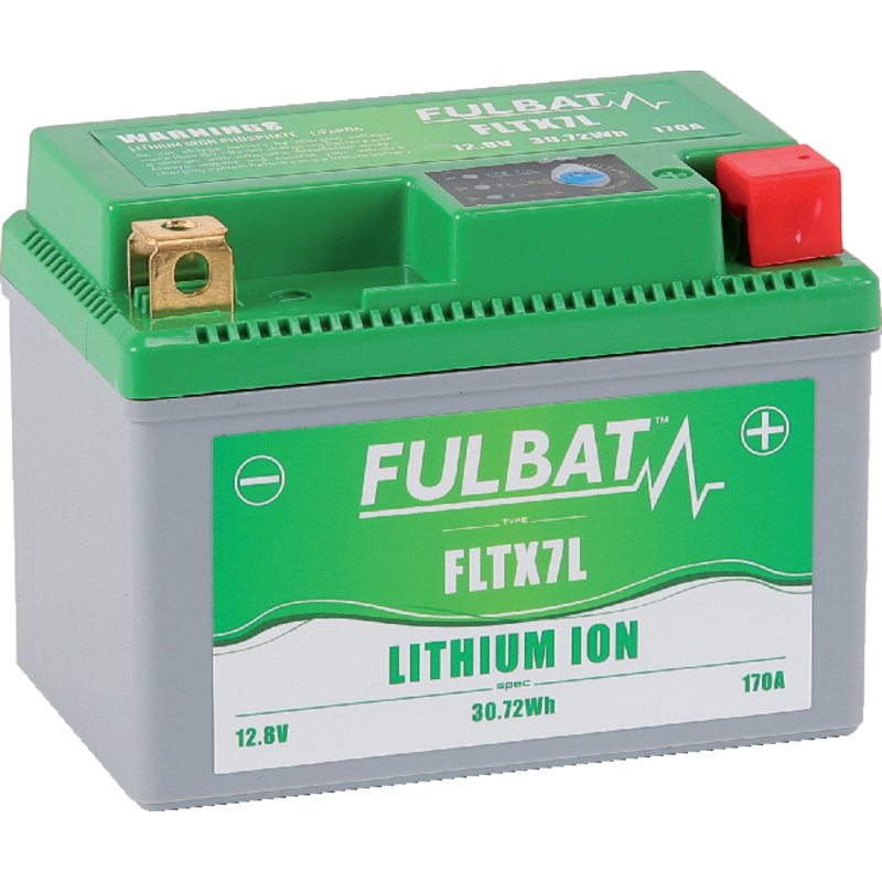 Fulbat Batterie 12 V, 2,4 Ah, 170 A, Fulbat LI-Ionen, FLTX7L