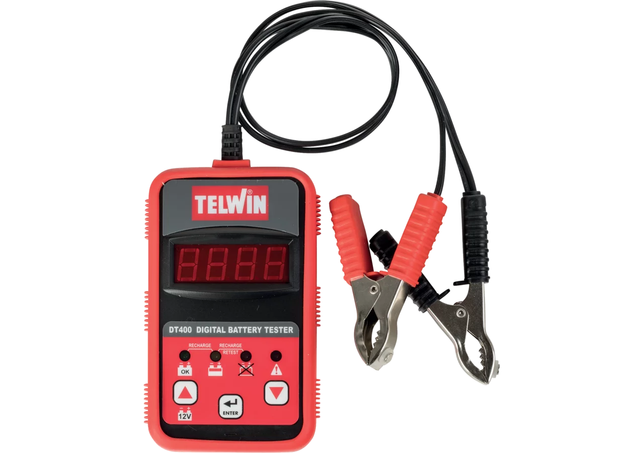 Batterietester 12 V, 20 -200 A DT400 Telwin