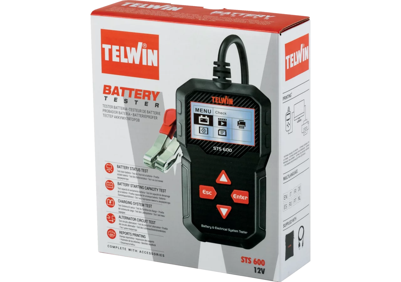 Batterietester 12 V, 8 -240 A STS600 Telwin