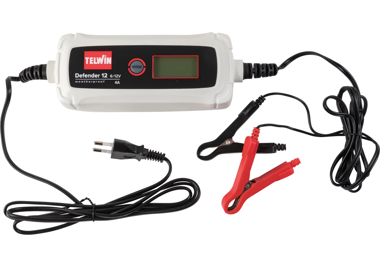 Batterieladegerät 6 / 12 V, 2 / 4 A, 2 - 40 Ah Defender 12 Telwin