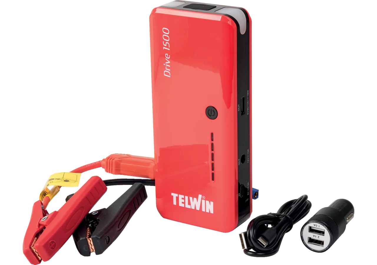 Startbooster 12 V, max. 1500 A Drive 1500 Telwin