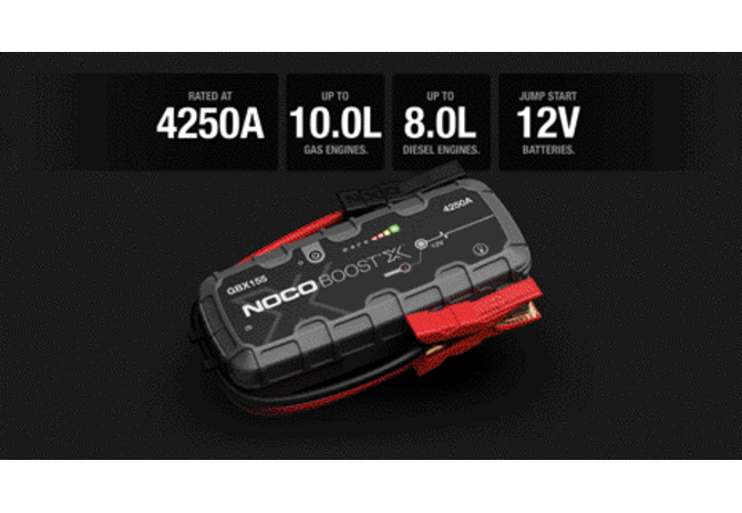 Startbooster und Powerbank, 12 V, 4250 A NOGBX155 Noco