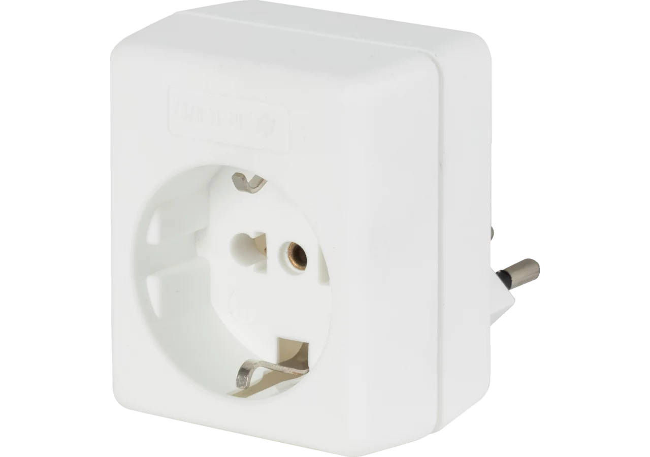Schuko Adapter EU auf Schuko CH GartenShop24