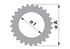 ZF Außenlamelle für Getriebe 77 x 118 x 2,2 mm ZF