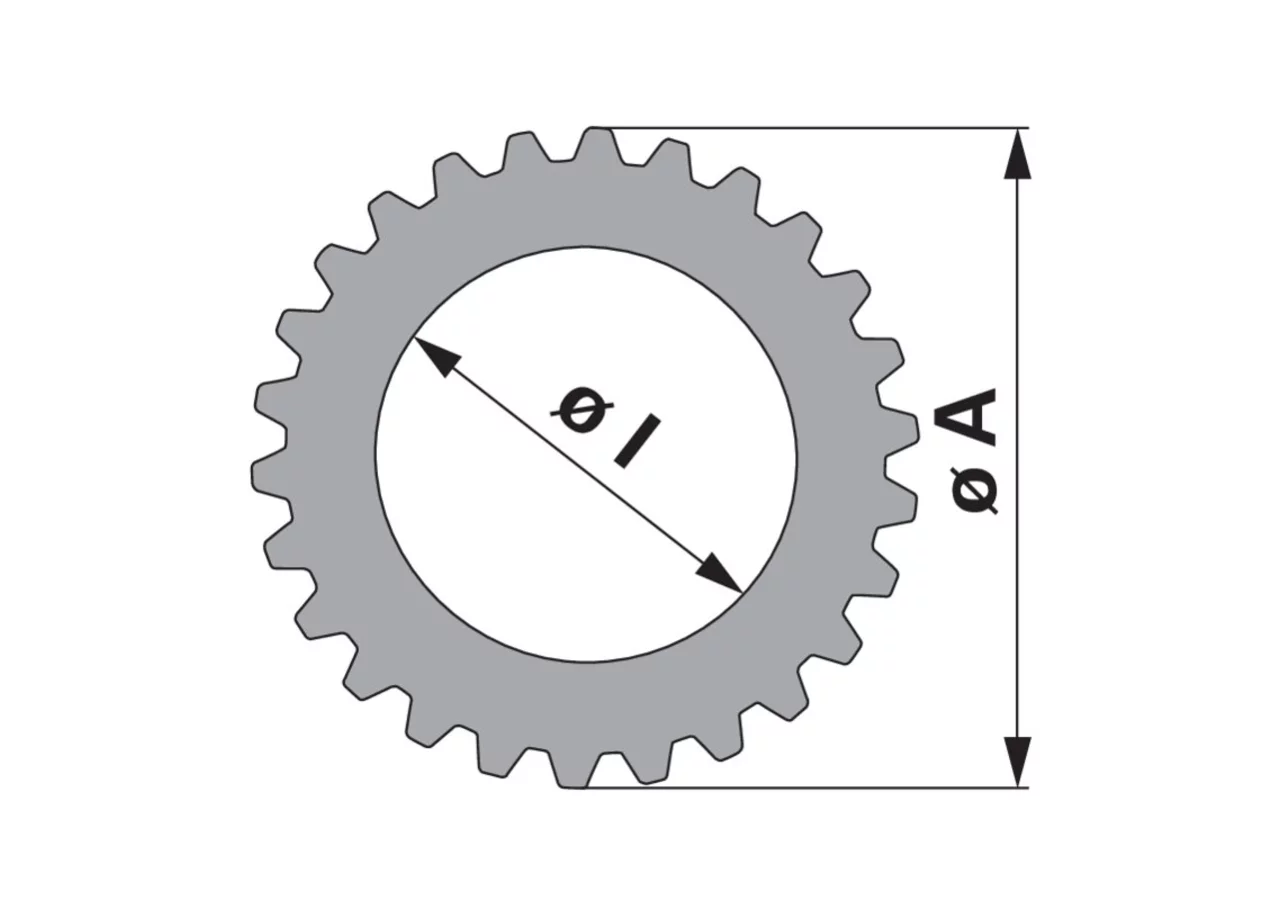 Außenlamelle für Zapfwelle anstelle von CNH 5189182 GartenShop24 - Hochwertige Gartengeräte