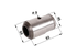 Schiebemuffe für Allradwelle hinten ZF APL 325, APL 315, APL 310 – 83 x 50/45 mm, 13 Zähne, anstelle von Steyr 133700290065 GartenShop24 - Hochwertige Gartengeräte