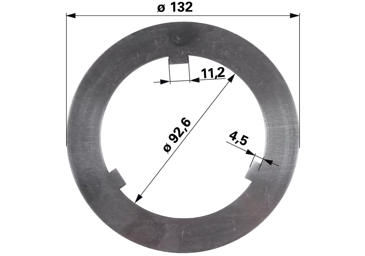Innenlamelle 92,6 x 132 mm – Steyr Plus-Serie für Zapfwelle GartenShop24 - Hochwertige Gartengeräte