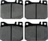 FTE Bremsklötze-Satz 90 x 74 x 15 mm FTE