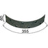 Steyr Bremsbelag vorne, 355 x 60 mm