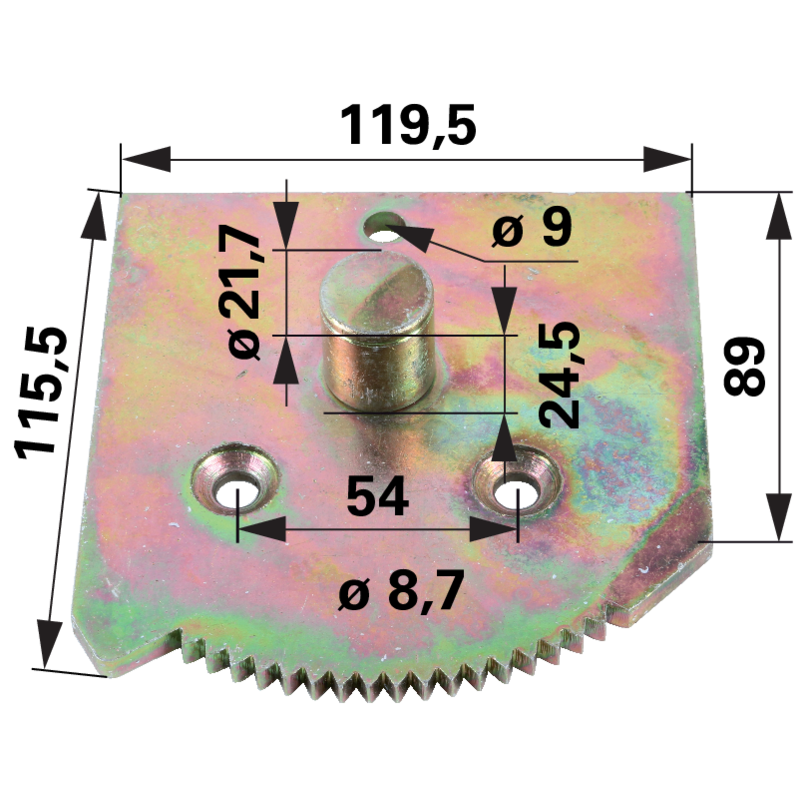 Steyr Segment für Handbremse 1292350120