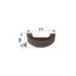 Steyr Bremsbacke 211 x 60 x 106 mm 133700340914