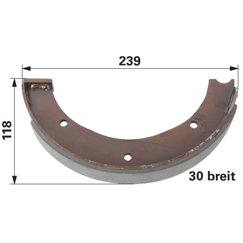 Bremsbacke für Handbremse