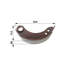 Bremsbacke 234 x 80 x 112 mm