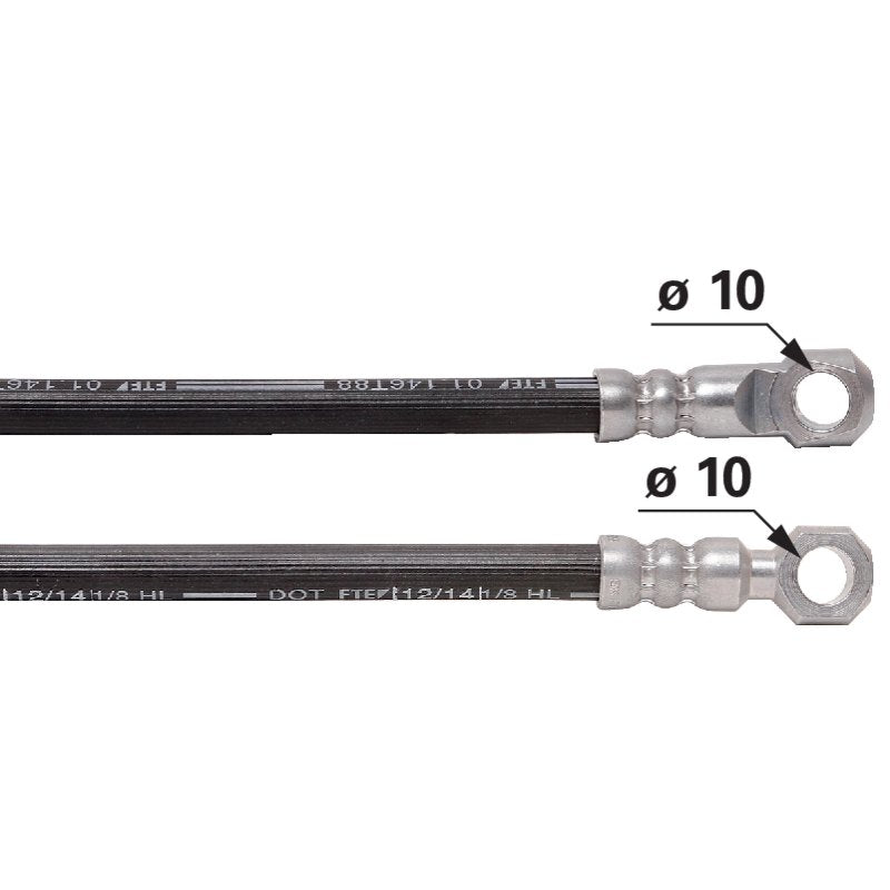 FTE Bremsschlauch Länge 360 mm 308100070010 – DOT 4