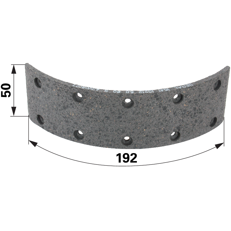 Lindner Bremsbelag 192 x 50 x 5 mm 3200994
