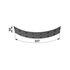 Deutz Bremsbelag 327 x 50 x 6 mm – lang