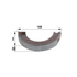 Deutz Bremsbacke für Handbremse, 168 x 30 x 84 mm