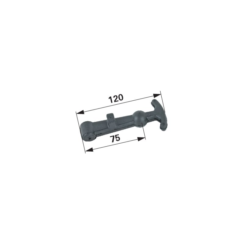 Gummispange lose, Länge 120 mm