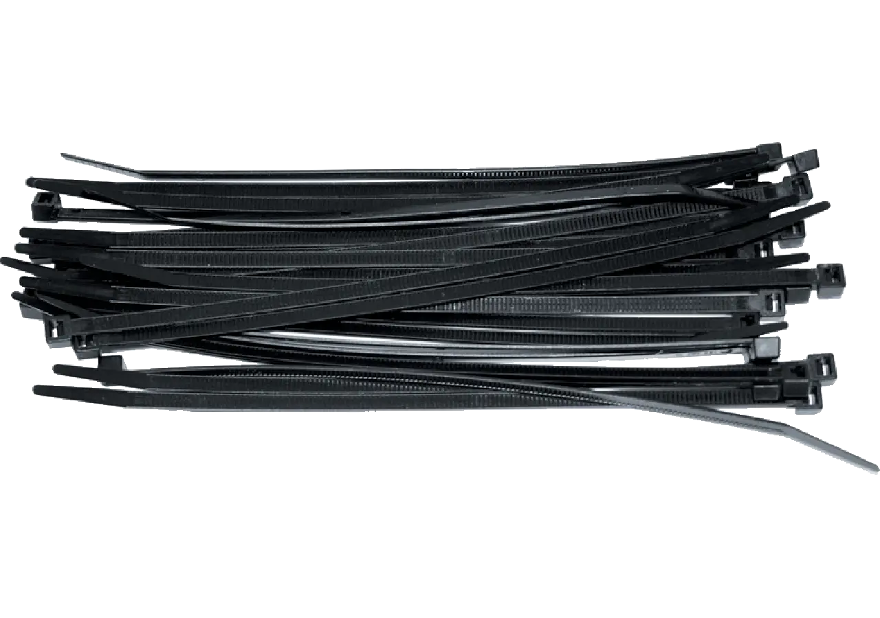 Kabelbinder schwarz, 100 x 2,5 mm, 100 Stück GartenShop24 - Hochwertige Gartengeräte