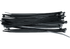 Kabelbinder schwarz, 300 x 4,8 mm, 100 Stück GartenShop24 - Hochwertige Gartengeräte