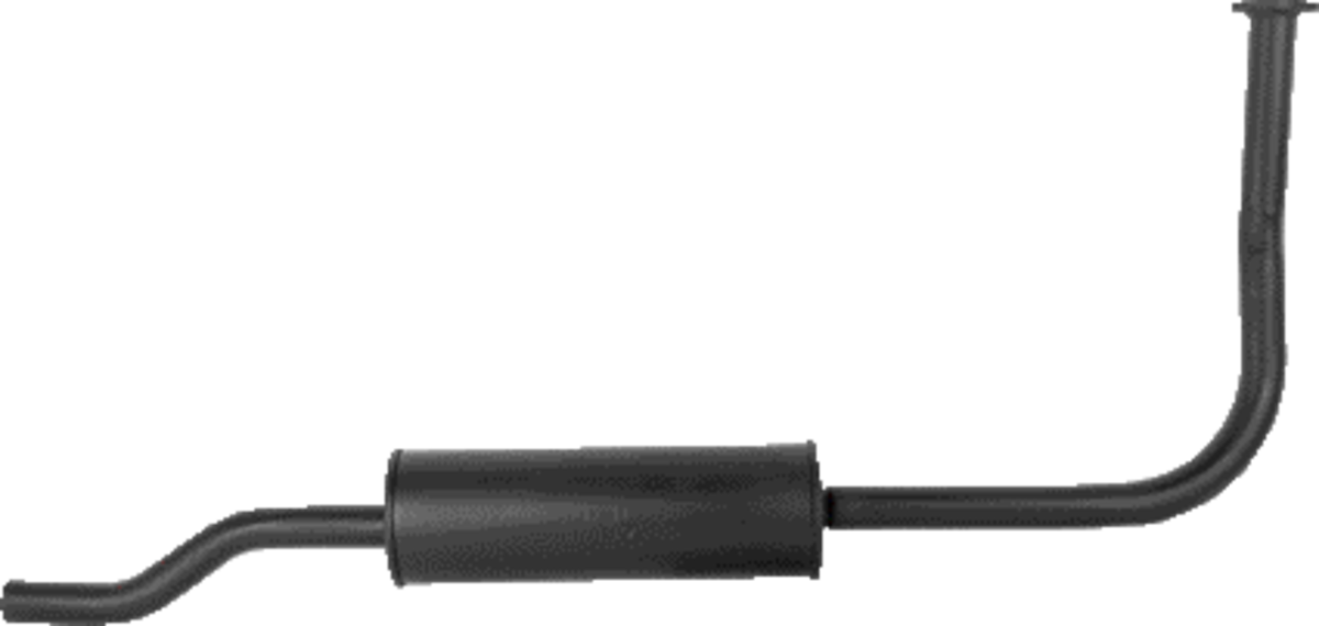 Auspufftopf lackiert passend für Steyr T180-T182 GartenShop24 - Hochwertige Gartengeräte