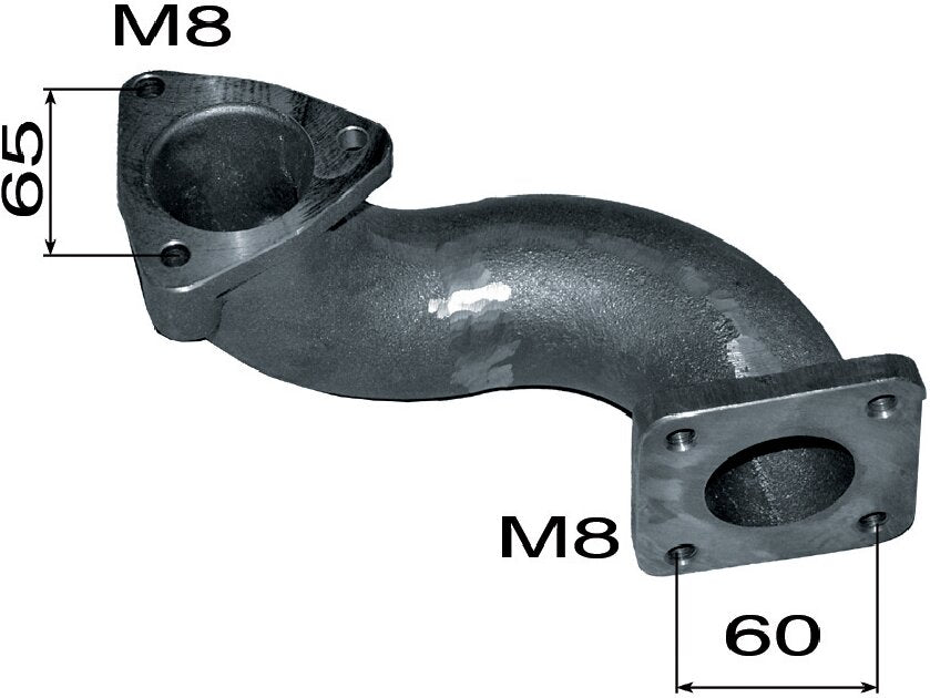 Anschlusskrümmer anstelle von Steyr 131185110004 GartenShop24 - Hochwertige Gartengeräte