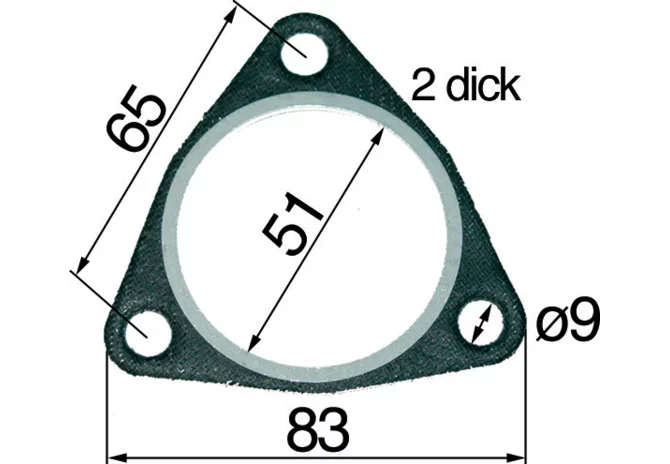 Dichtung anstelle von Steyr 131185110018 GartenShop24 - Hochwertige Gartengeräte