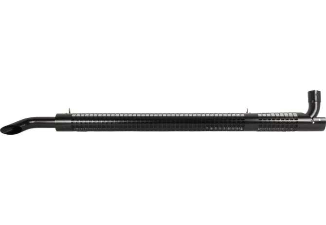 Endrohr anstelle von John Deere AL164071 mit Blende GartenShop24 - Hochwertige Gartengeräte