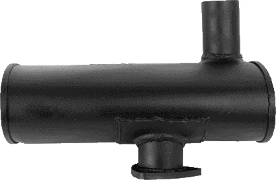 Auspufftopf passend für Massey Ferguson 3080-6170, Breite 135 x 265 mm GartenShop24 - Hochwertige Gartengeräte