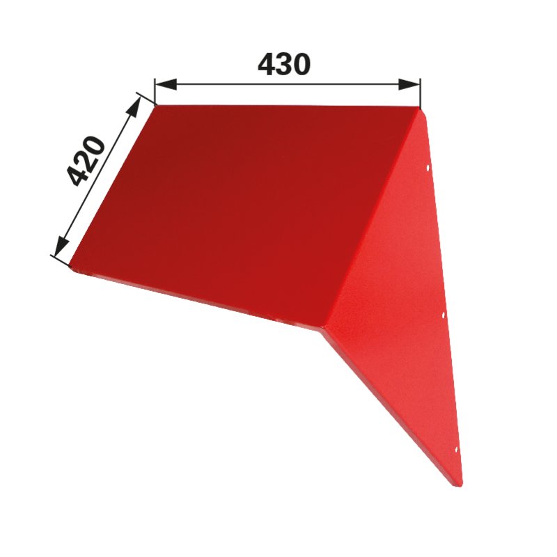Steyr Kotflügel hinten links, Breite 430 mm