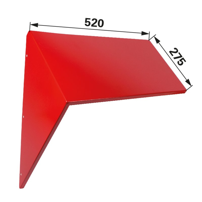 Kotflügel hinten rechts, Breite 520 mm